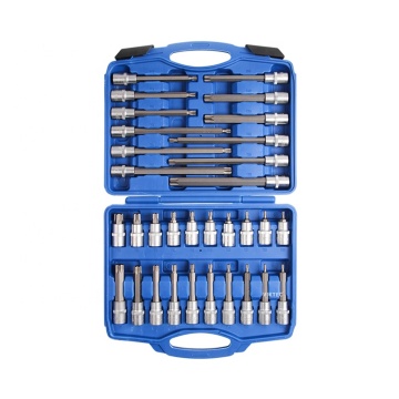 32PCS 1/2 Inch Drive Ratchet Socket Wrench and Bit Set - Repair Tool Kit
