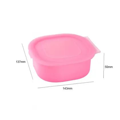 Silicone lunch box kids insulated lunch box set