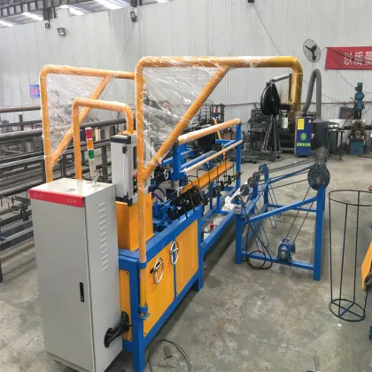 German Chain Link Wire Fence Mesh Weaving Machines