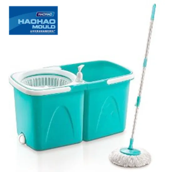Custom plastic injection cleaning ware mop bucket mold