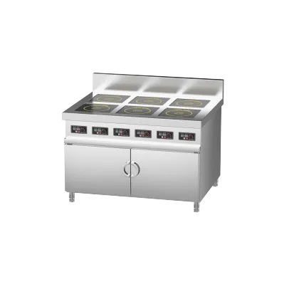 Professional Six Eyes Electromagnetic Stove for Restaurants
