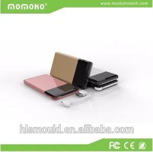 Made In China Portable Power Bank 6000mAh, Slim Power Bank, Universial USB Power Bank