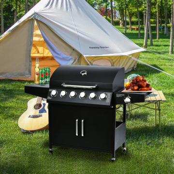 Stainless Steel Gas Grill Griddle Stove Outdoor Cooking
