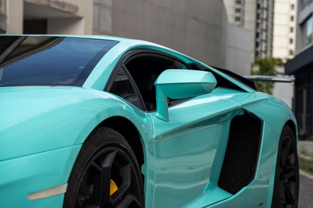 Gloss Tiffany Blue Wrap Film