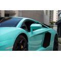 Gloss Tiffany Blue Vinyl Car Wrap Film 1.52*18M