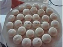 High Productivity Stainless Steel Round Dough Cutter Pizza Dough Rounder Machine