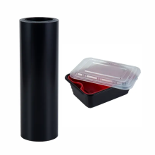 Black Color PP Plastic Film for Packaging Bowl/Box