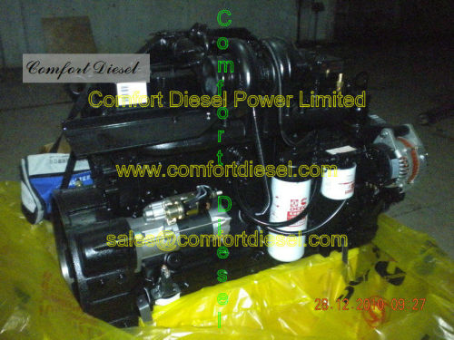 cummin 6LTAA8.9-C300 diesel engine, 300HP/2200rpm for excavactor water pump and fire pump
