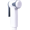 White Unique Shape Plastic Brass Toilet Bidet Shattaf