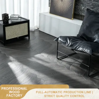 Cool Grey Oak Stream Parquet Floor