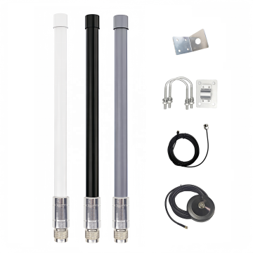 High Gain WiFi Antenna 868MHz 915MHz 433MHz Outdoor Wireless Communication Fiberglass Antenna for Wholesale