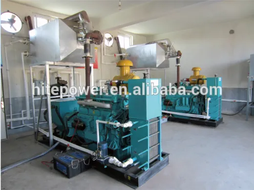 Biomass Gasification for CHP with dry gas cleaning and regenerative heat recovery