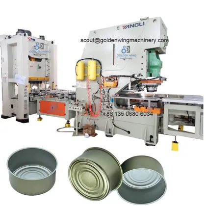 Tin box club metal can making machines