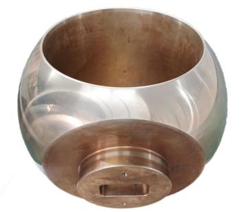 Bola de válvula de bronce de fundición DN450