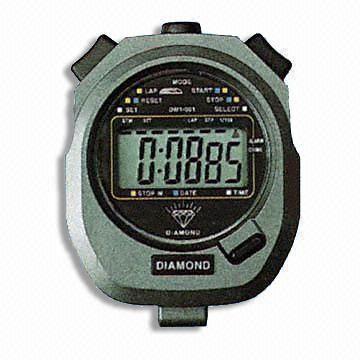 Electronic Quartz Chronograph Watch with One-section Memory