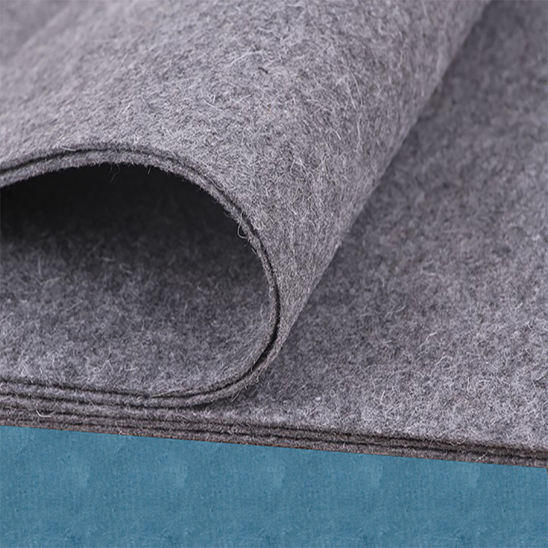 grey needled non woven fabric 