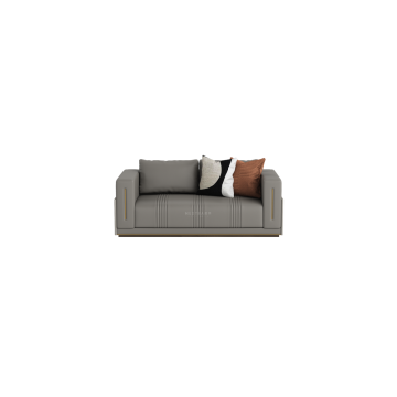 Hoge stretch couch slipcover voor 2 kussen