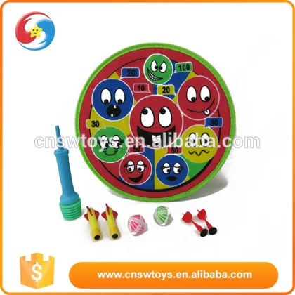Funny plastic educational toys for kids sports toy dart board