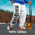 Pantaloni da uomo hip hop logo personalizzato