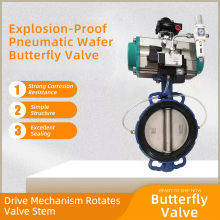PZD671X Supapă fluture pneumatică de expansiune
