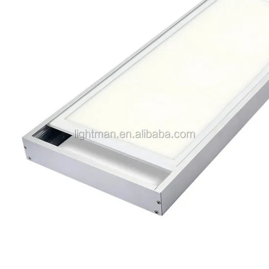 White Color 30x120 LED Panel Light with Surface Mounted Frame