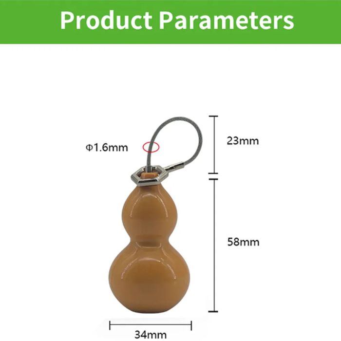 Мини -тыква перезаряжается умный папор с отпечатками пальцев с туйей