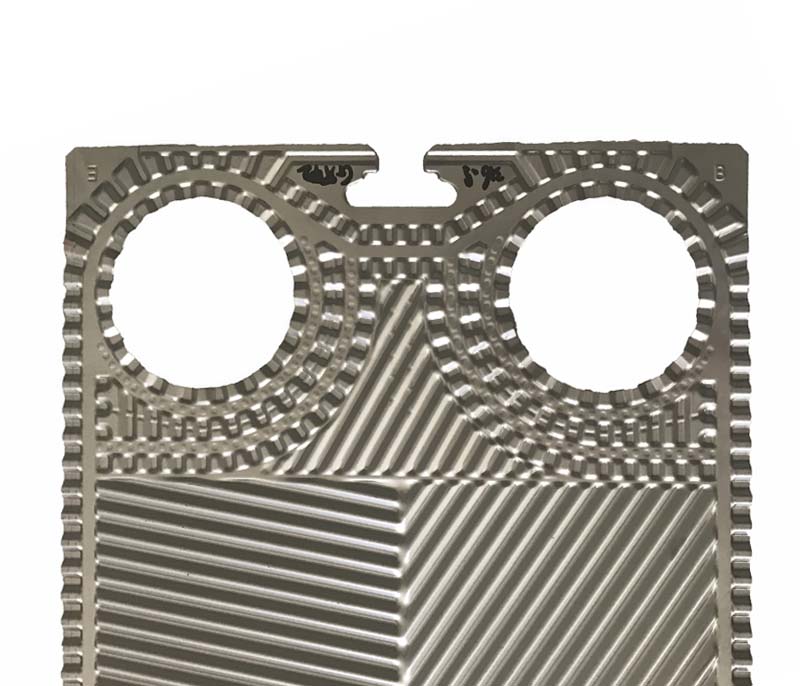 Placa GX42 para intercambiador de calor de placas de titanio