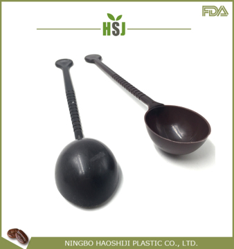 Colorful disposable plastic coffee water spoon