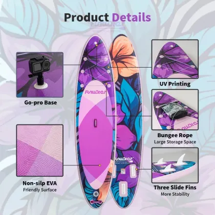OEM Inflatable SUP Carbon Paddle Board for Surfing
