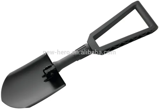Folding Shovel Black Nylon Handle