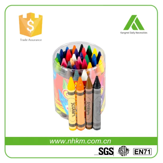 Cheap bath crayon for child wax crayon for kids 36 pcs set