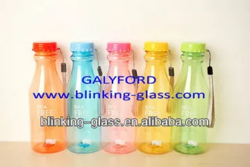 550ML Creative life Airproof Plastic Portable Water Bottles Plastic Soda Bottles