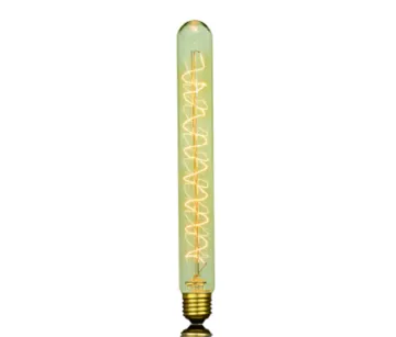 T30 Dimmable Vintage Spiral Filament Tubular Light