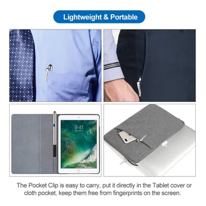 Capacitor pen fine tip