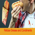 Hot Dog Greaseproof T حقيبة ورق رقائق الألومنيوم