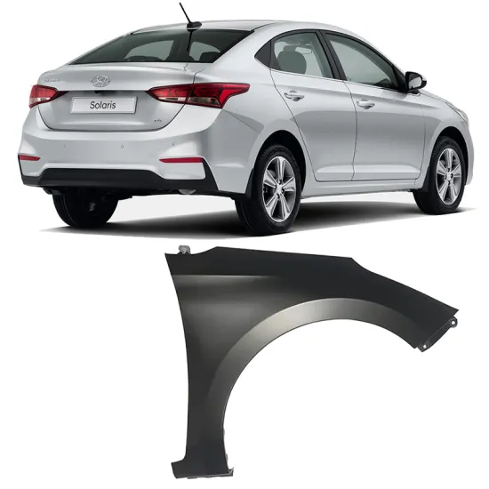 High Quality Aftermarket Front Fender Side Panel for Verna 2017, Solaris 2018 - OEM 66321F9050