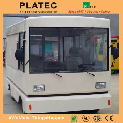 Mobile dining bus /electric fast food vending car for hot sale