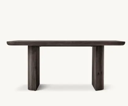 Modern Midcentury Minimalist Oak Wood Oslo Office Desk
