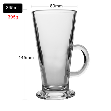 Hot Selling Customizable Modern Drink Glass Cups with Handle - Factory Wholesale