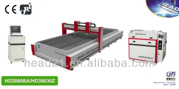 water jet 2000mm*6000mm cutting table 380Mpa pump High pressure metal shape cutting machine