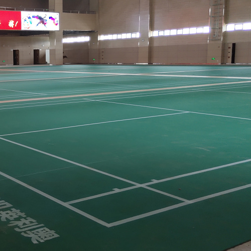 PVC badminton floor mats with BWF certificate