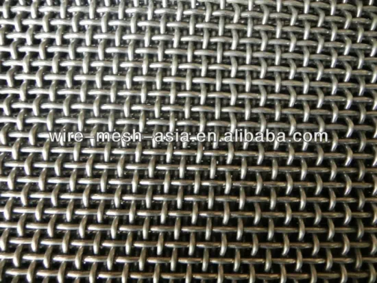 Crimped Wire Mesh&grill gas pan&stainless steel filter mesh