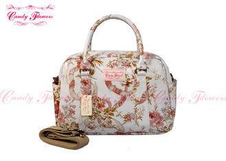 Custom Elegance Fashion Floral Print Handbags Ladies Purse