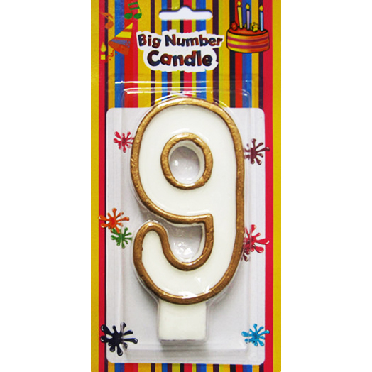 Number Cake Candle (SZC3-0038)