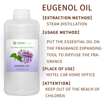 Extrato de natureza pura por atacado óleo de eugenol para aromaterapia