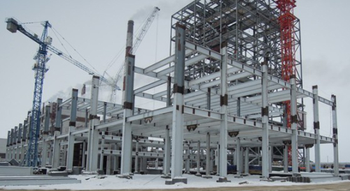 Steel Frame Building (HV021)