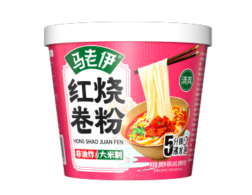 Halal Braised Rice Noodle Rolls Cup