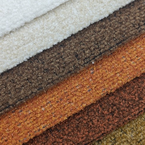 Tecido denso de chenille para estofamento de sofá