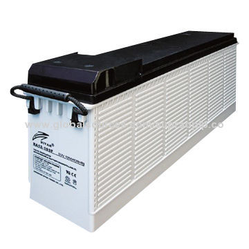 12V/105Ah AGM Battery for Telecom Usage with Front Terminal, Easy Installing and Saving Space