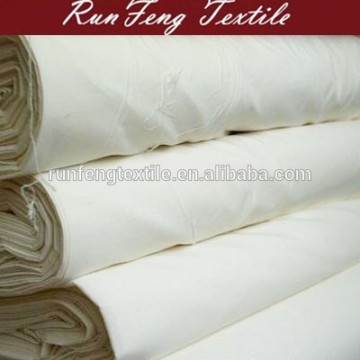 Cotton blend bleaching white fabric